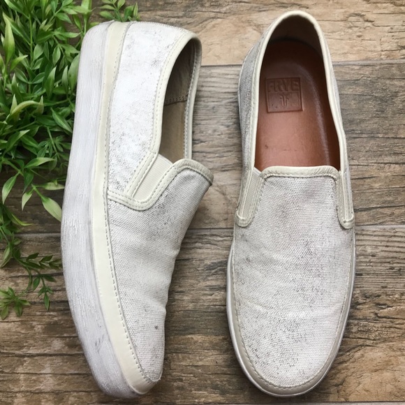 frye men's slip on shoes